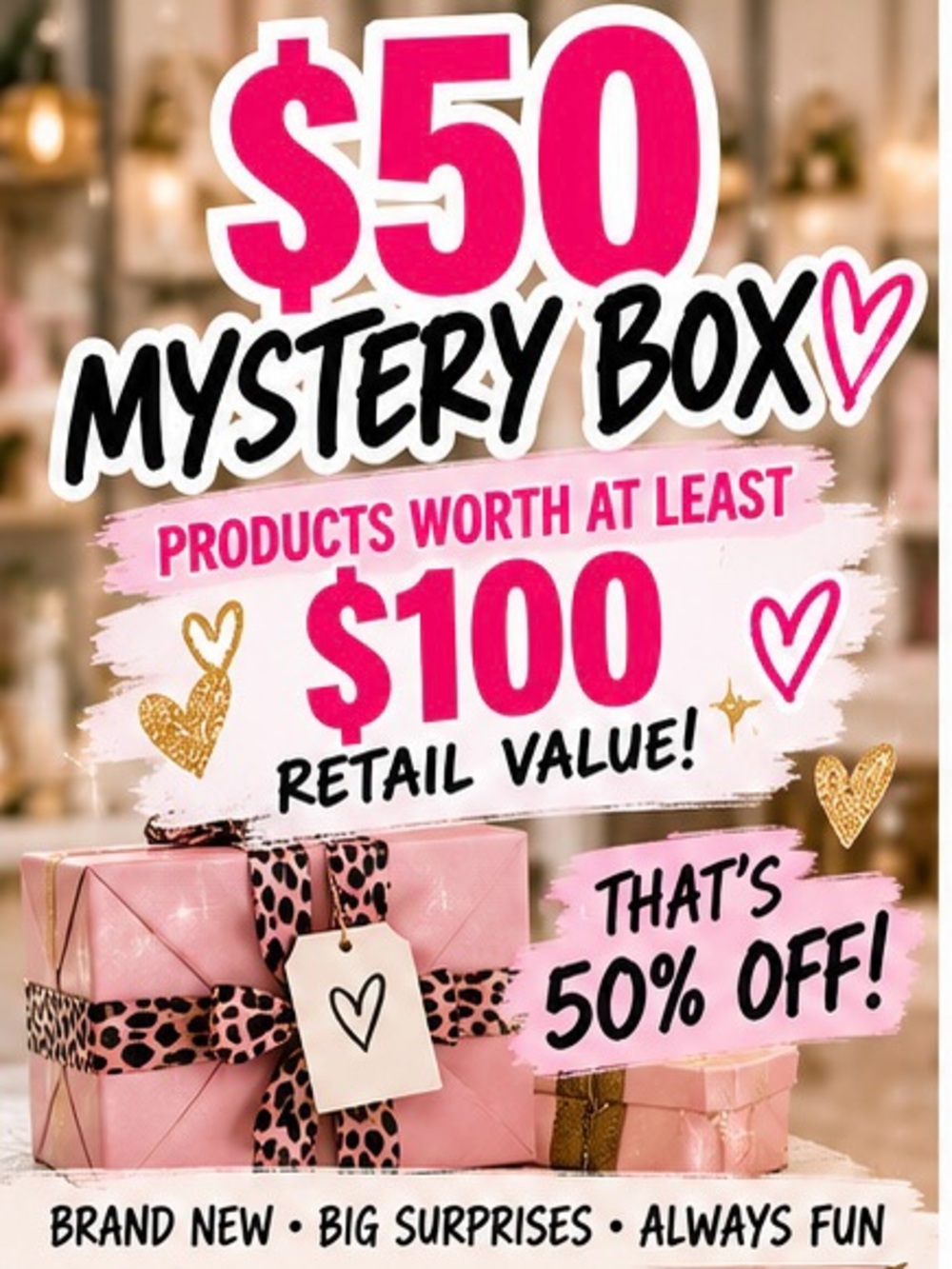 $50 MYSTERY BOX — $100+ RETAIL VALUE! - Picture 5 of 6